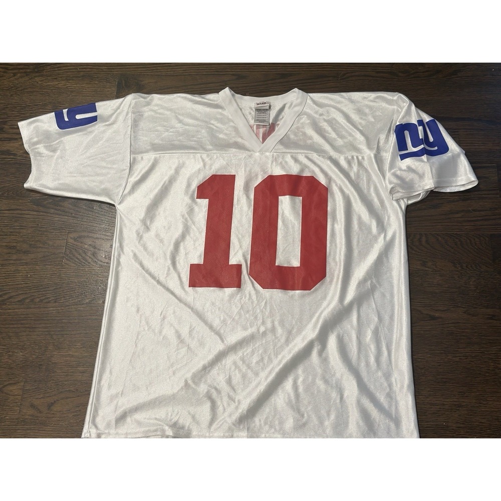 New York Giants Eli Manning Jersey XL White Football #10 NFL